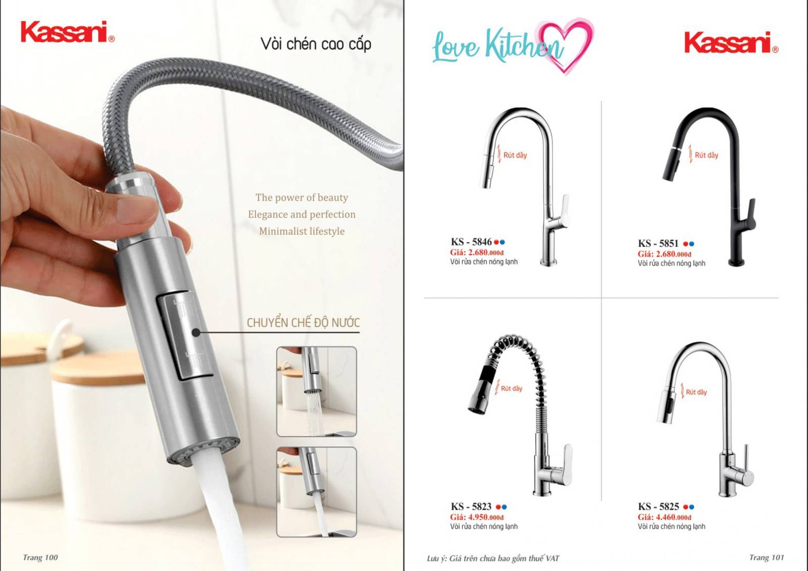 Thiết bị vệ sinh KASSANI Catalogue và bảng giá mới nhất 2024 /Page 51